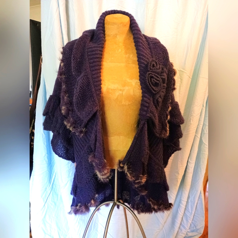 Pretty Angel Cashmere Blend Sweater In Oversized Large